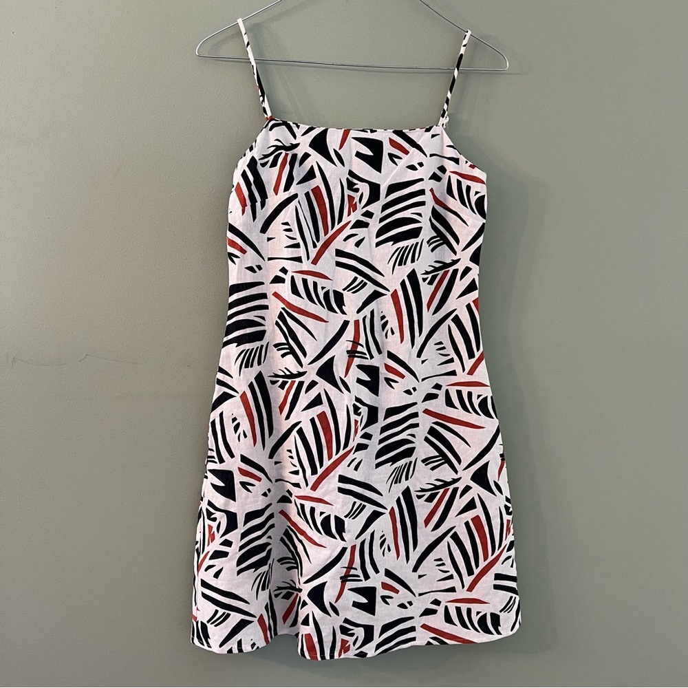 Blue Rain Mini Shift Dress